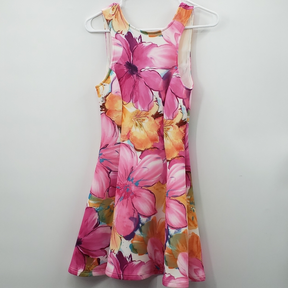 NEW WITH TAGS FLORAL PARTY DRESS